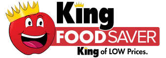 A theme logo of King Food Saver