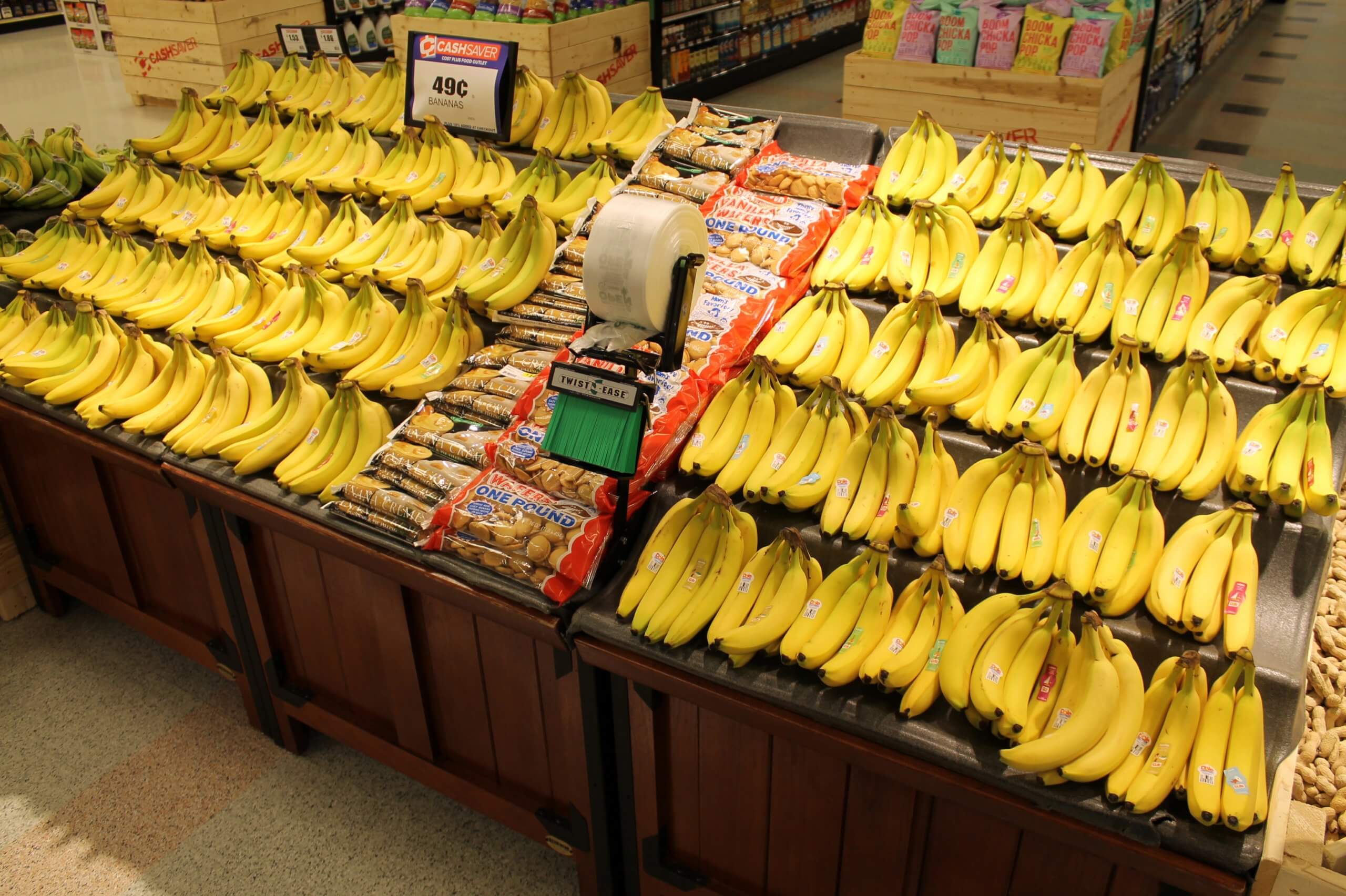Display of Bananas