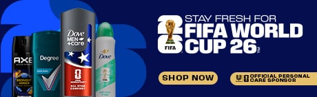 Stay fresh all the way to the FIFA World Cup 26™ Finals.