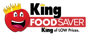 A theme logo of King Food Saver